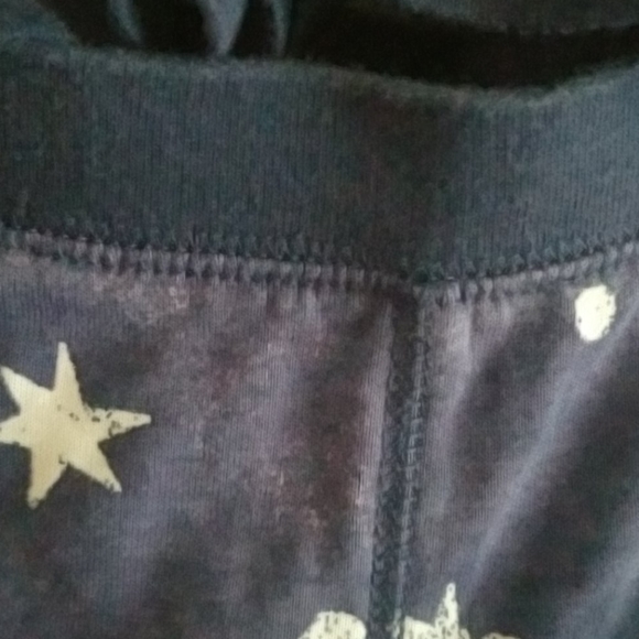 Cat & Jack Girls Pajamas Moon and Stars Navy Size 8 - Picture 9 of 11